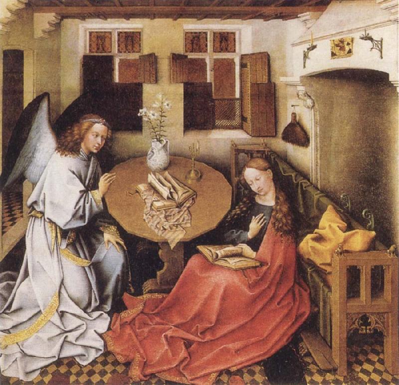 Robert Campin Annunciation oil painting picture